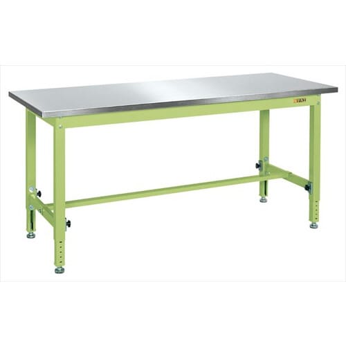 中量高さ調整作業台(ステンレスカブセ天板仕様)