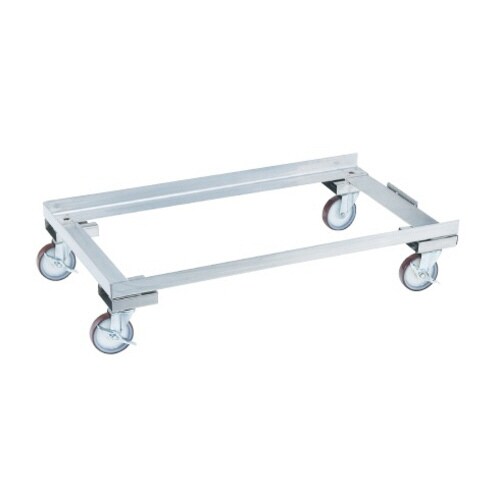 大型ステンレス保管ユニット用キャスターベース