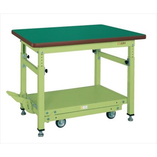 重量作業台TKWタイプ(ペダル昇降移動式)