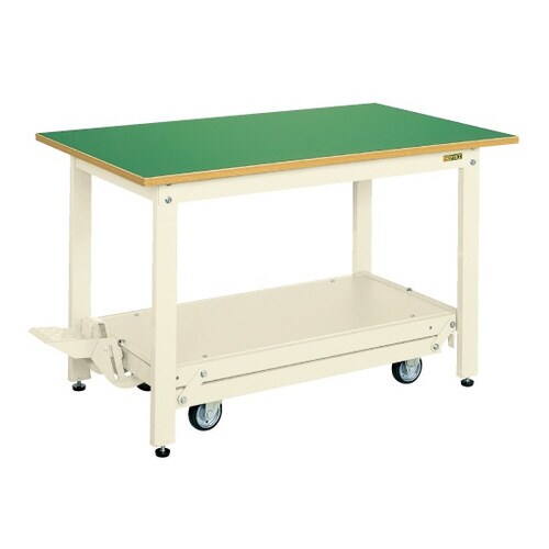 軽量作業台KKタイプ(ペダル昇降移動式)