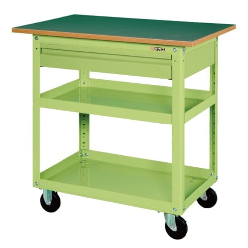 スーパーワゴン(天板付・1段引出し付)