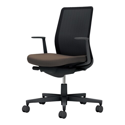 モネット背M L肘S無L無本体BK座BK背DGW