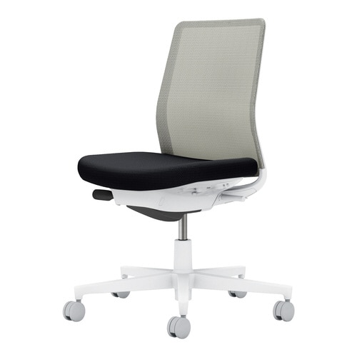 モネット背M 肘無S無L無本体WG座LG背BKW