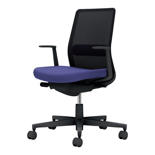 モネット背M L肘S無L有本体BK座BK背DPV