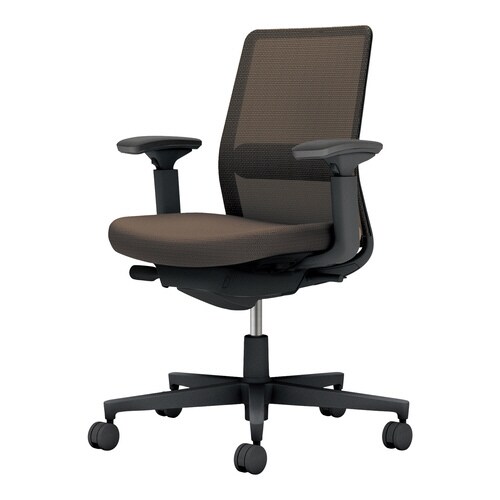 モネット背M 可動肘S無L有本体BK座DG背DGW