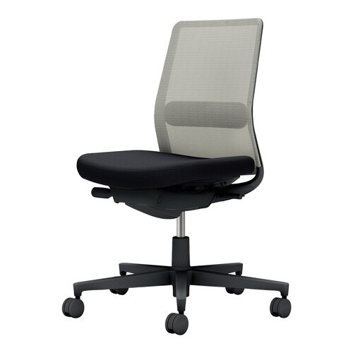 モネット背M 肘無S無L有本体BK座LG背BKW