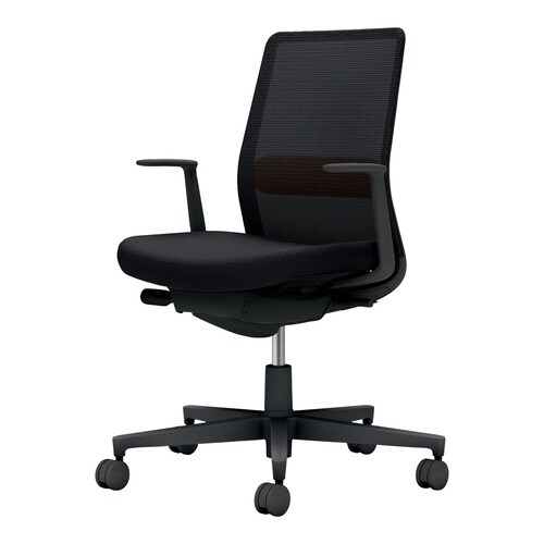 モネット背M L肘S無L有本体BK座BK背BKW