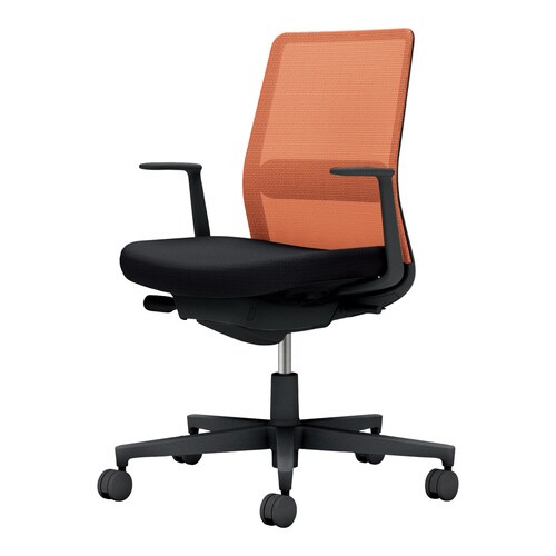 モネット背M L肘S無L有本体BK座ST背BKW