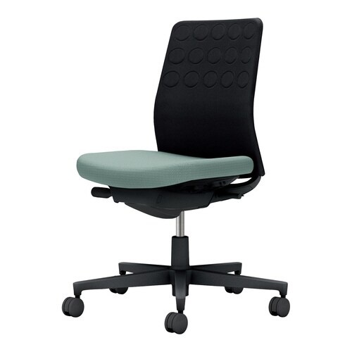 モネット背C 肘無S無L無本体BK座BK背TQW