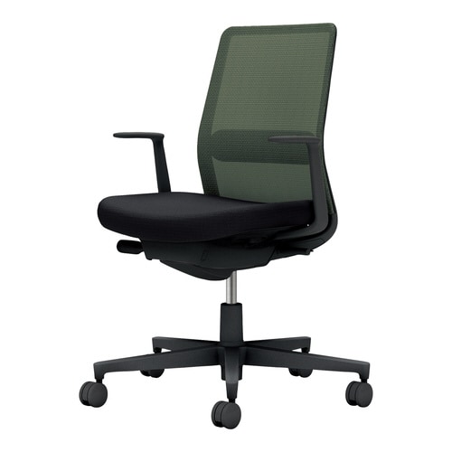 モネット背M L肘S無L有本体BK座GR背BKW