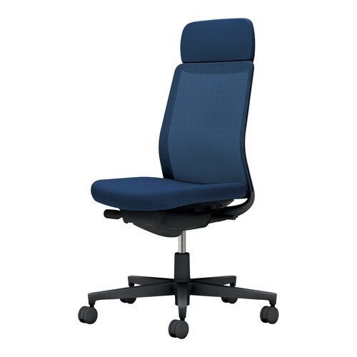 モネット背M 肘無S有L無本体BK座NV背NVV