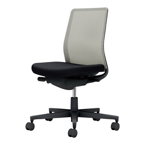 モネット背M 肘無S無L無本体BK座LG背BKV