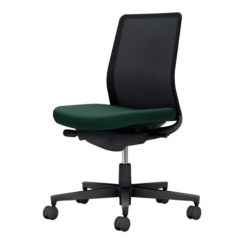 モネット背M 肘無S無L無本体BK座BK背GRV