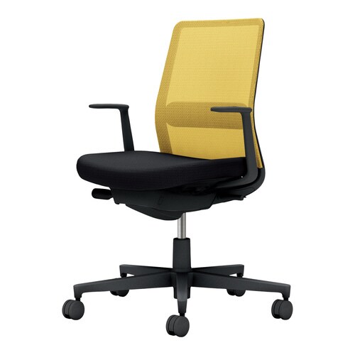 モネット背M L肘S無L有本体BK座YE背BKV