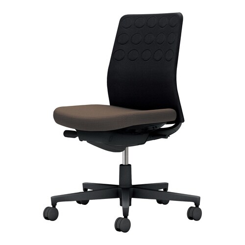 モネット背C 肘無S無L無本体BK座BK背DGW