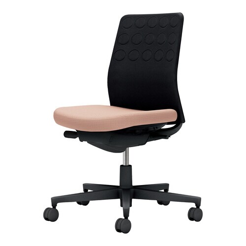 モネット背C 肘無S無L無本体BK座BK背PIV