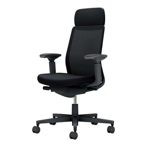 モネット背M 可動肘S有L無本体BK座BK背BKW