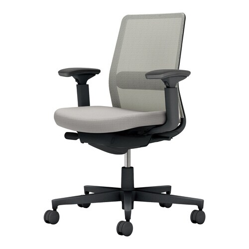 モネット背M 可動肘S無L有本体BK座LG背LGV