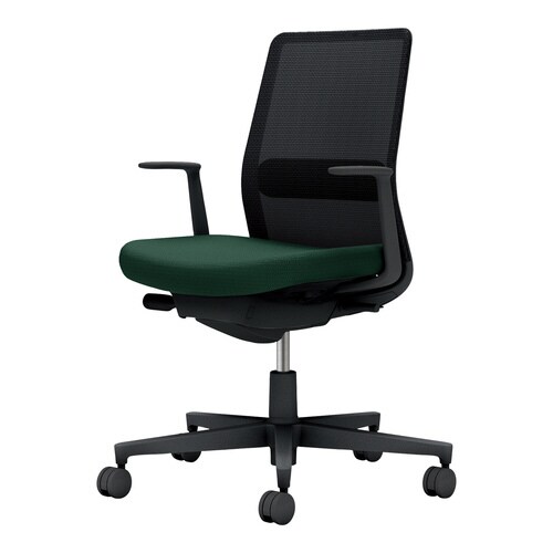 モネット背M L肘S無L有本体BK座BK背GRW