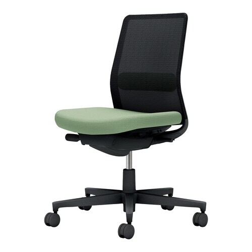 モネット背M 肘無S無L有本体BK座BK背PMTW