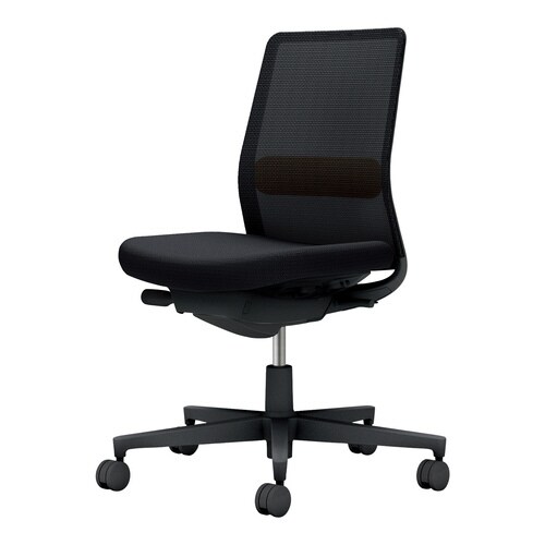 モネット背M 肘無S無L有本体BK座BK背BKV