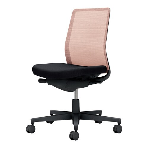 モネット背M 肘無S無L無本体BK座PI背BKV