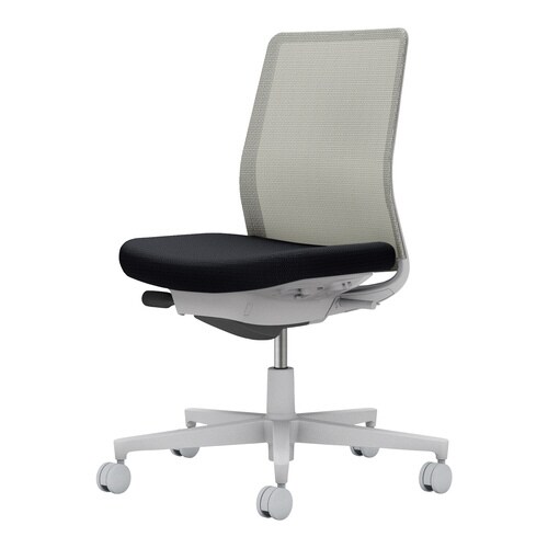 モネット背M 肘無S無L無本体LG座LG背BKW