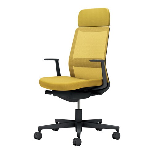 モネット背M L肘S有L有本体BK座YE背YEW