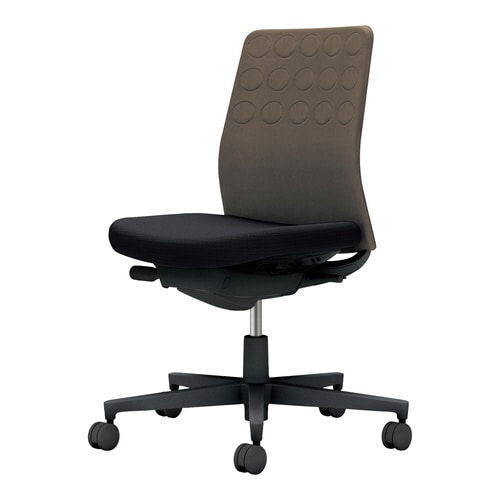 モネット背C 肘無S無L無本体BK座DG背BKV