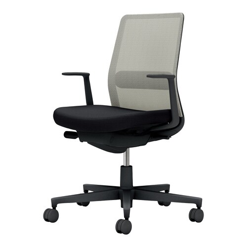 モネット背M L肘S無L有本体BK座LG背BKV