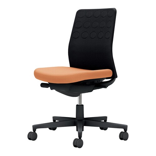 モネット背C 肘無S無L無本体BK座BK背PTV