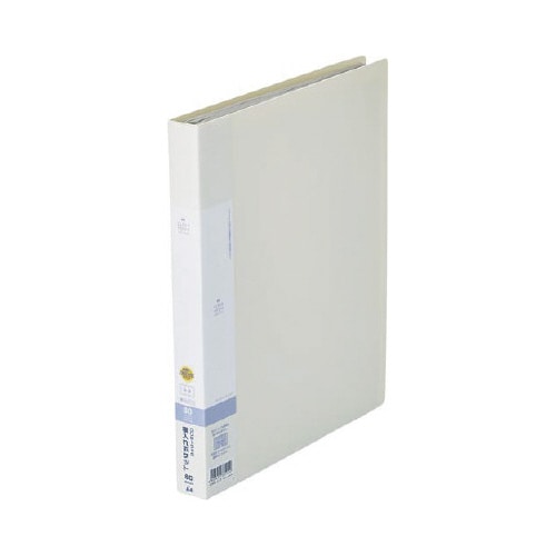 クリヤーブック<サイドベンツ>A4/A3S 白5冊