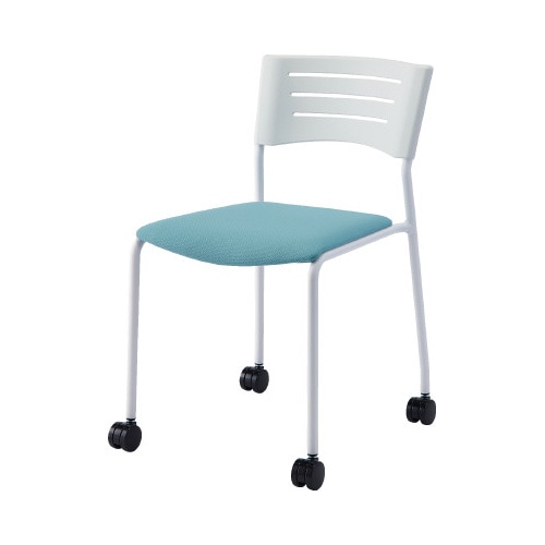 MTG用チェアWH キャスター付NBL 1−3脚