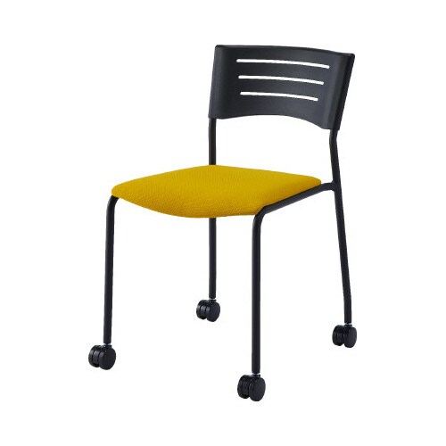 MTG用チェアBK NYL キャスター付 4脚以上