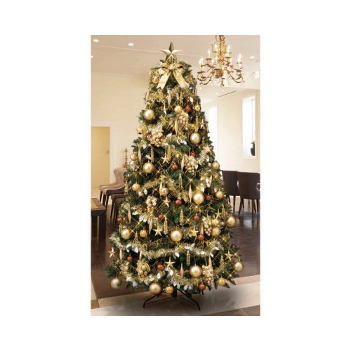 コンチネンタルツリーゴールドH210×W121cm