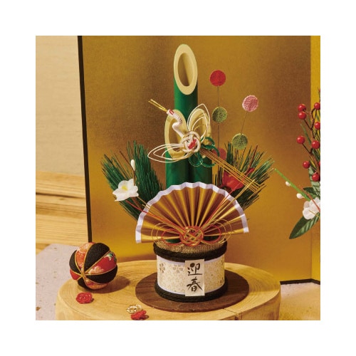 青竹卓上門松 H26cm