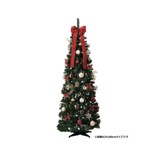 ポップアップツリー レッド H150×W66cm