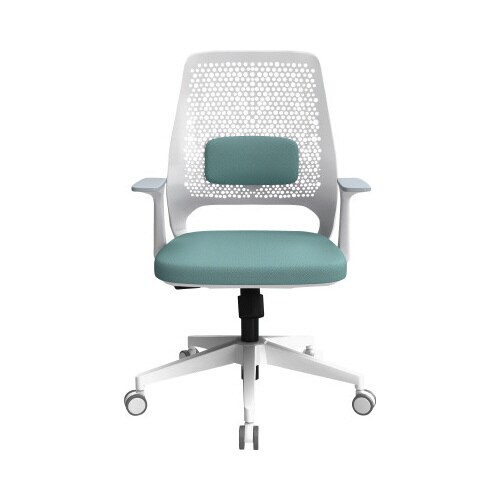 オフィスチェア300肘付きBL