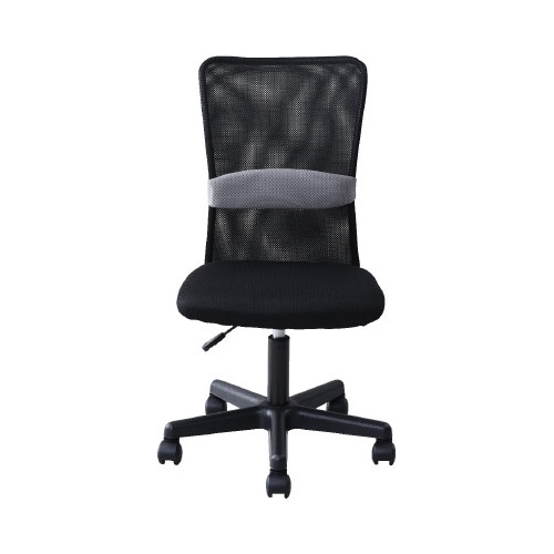 爽快メッシュチェア ブラック肘なし4脚以上