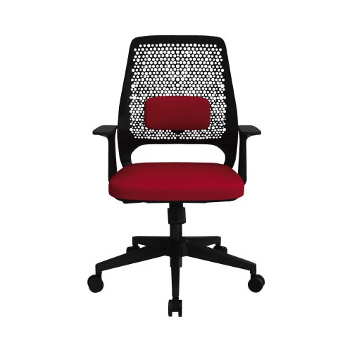 オフィスチェア300肘付きRD