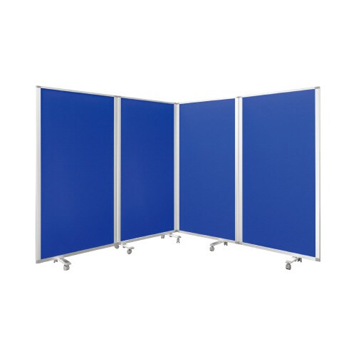 4連スクリーン クロスWブルー 3600