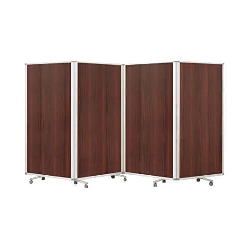 4連スクリーン W木目ダーク 3600