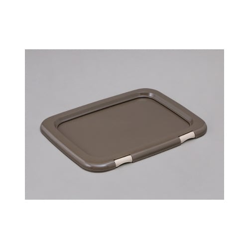 フチもれしにくいペットトレー ブラウン