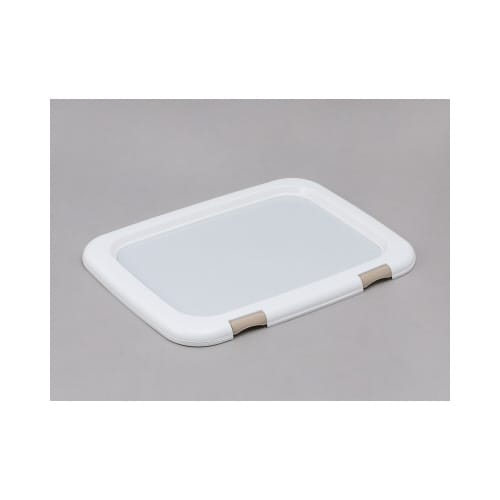 フチもれしにくいペットトレー ホワイト