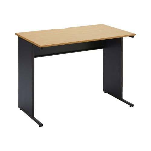 Pデスク平机 幅1000 天板NA脚DGY