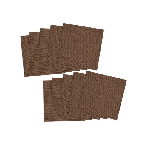 吸着撥水マット45×45cm 10枚入 ブラウン