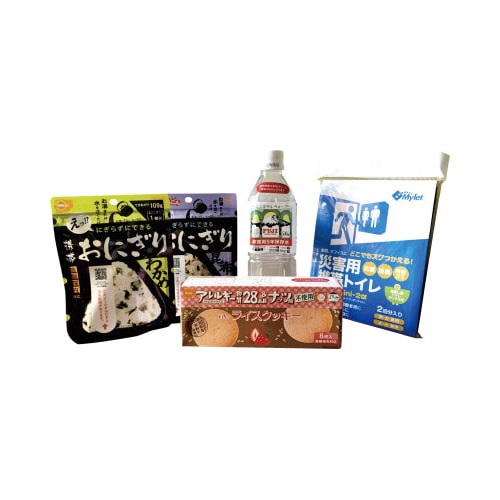 尾西の車載用防災ミニボックス4セット