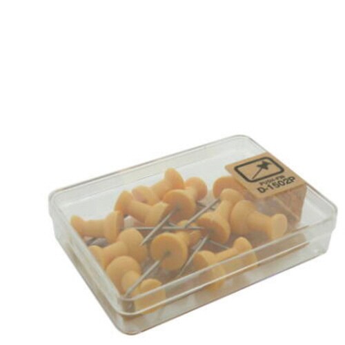 ダルマロング画鋲 11本 とうもろこし黄 5個