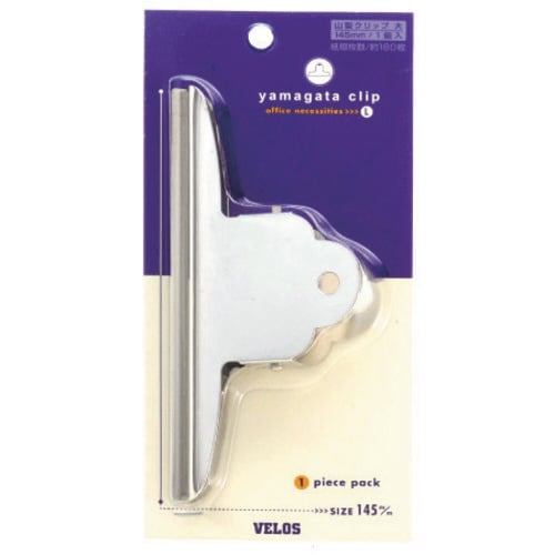 大 山型クリップ シルバー 1コ 5枚