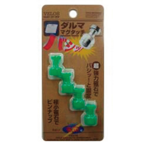 ダルママグタッチ 4コ入 緑 5枚